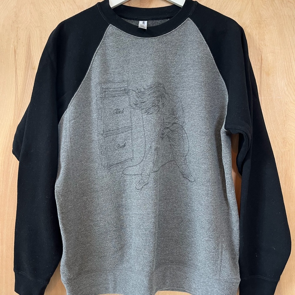 Beck Raglan Sweatshirt with Crew Neck